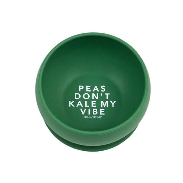 Bowl Peas Dont Kale My Vibe - Verde Oscuro BELLA TUNNO