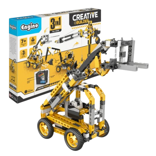 [5291664017267] Creative Builder Gruas Motorizado + 3 Mod. Engino