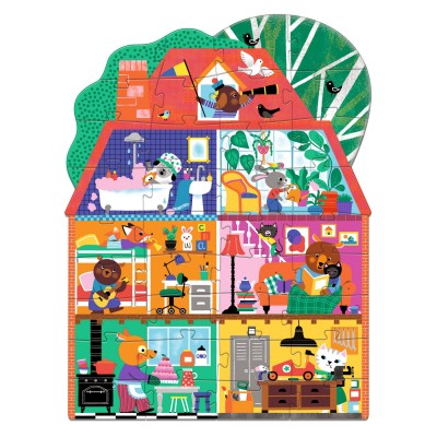 The Little Buddies' House - 36 Pcs Djeco
