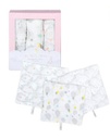 Muselinas (Gris/Blanco/Rosa) Petits Dodos Moulin Roty