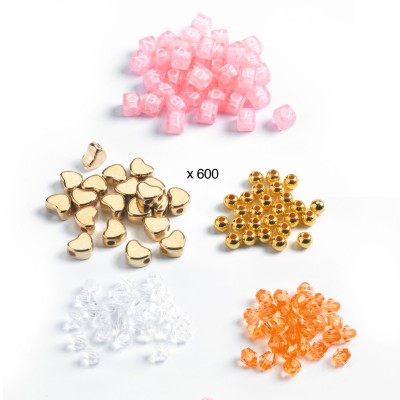 Alphabet Beads, Gold Djeco
