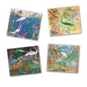 Artistic Patch Metal - Dinosaurus Design By By Djeco