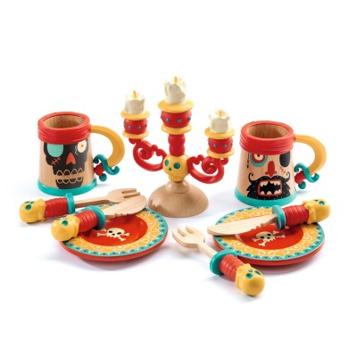 Dishes of pirates Djeco
