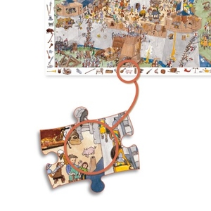 Fortified castle - 100 pcs - FSC MIX  Djeco