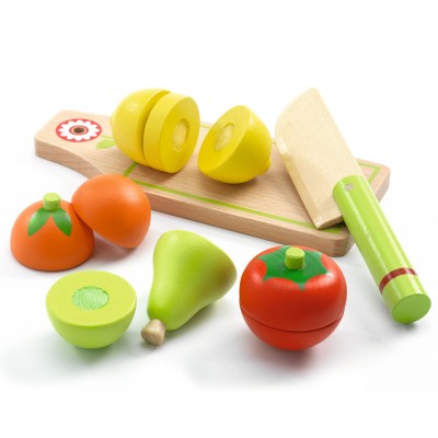Fruits And Vegetables To Cut Djeco