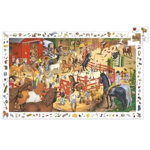 Horse Riding - 200 Pcs Djeco