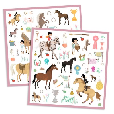 Horses Design By By Djeco