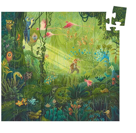 In the jungle 54pcs Djeco