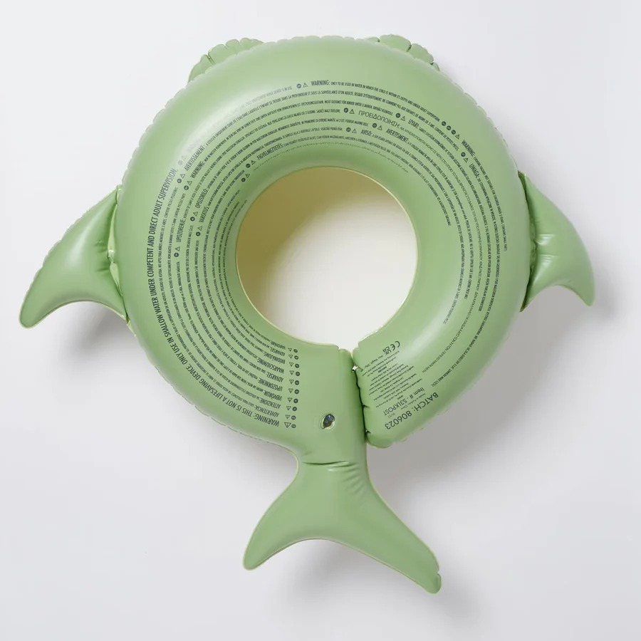 Aro inflable - Shark Tribe Khaki Sunnylife