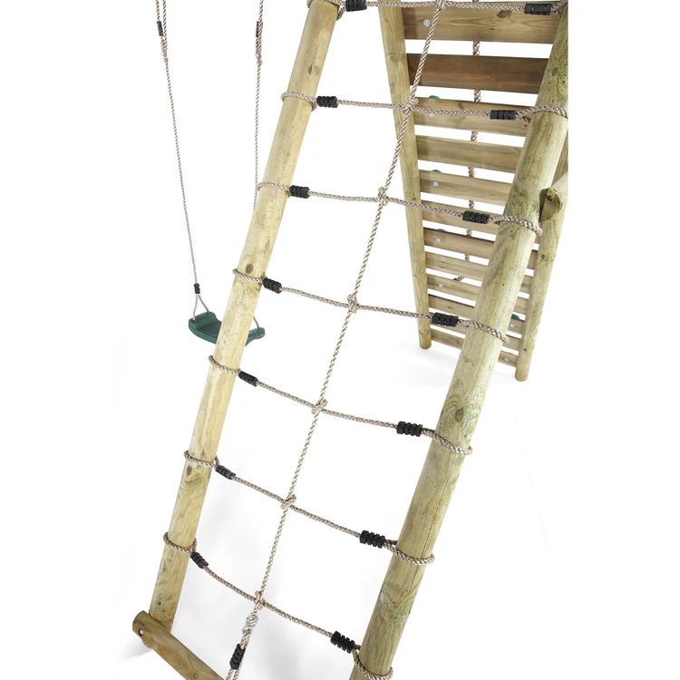 Uakari® Wooden Swing Set Plum