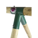 Uakari® Wooden Swing Set Plum