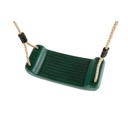 Gibbon® Wooden Swing Set Plum