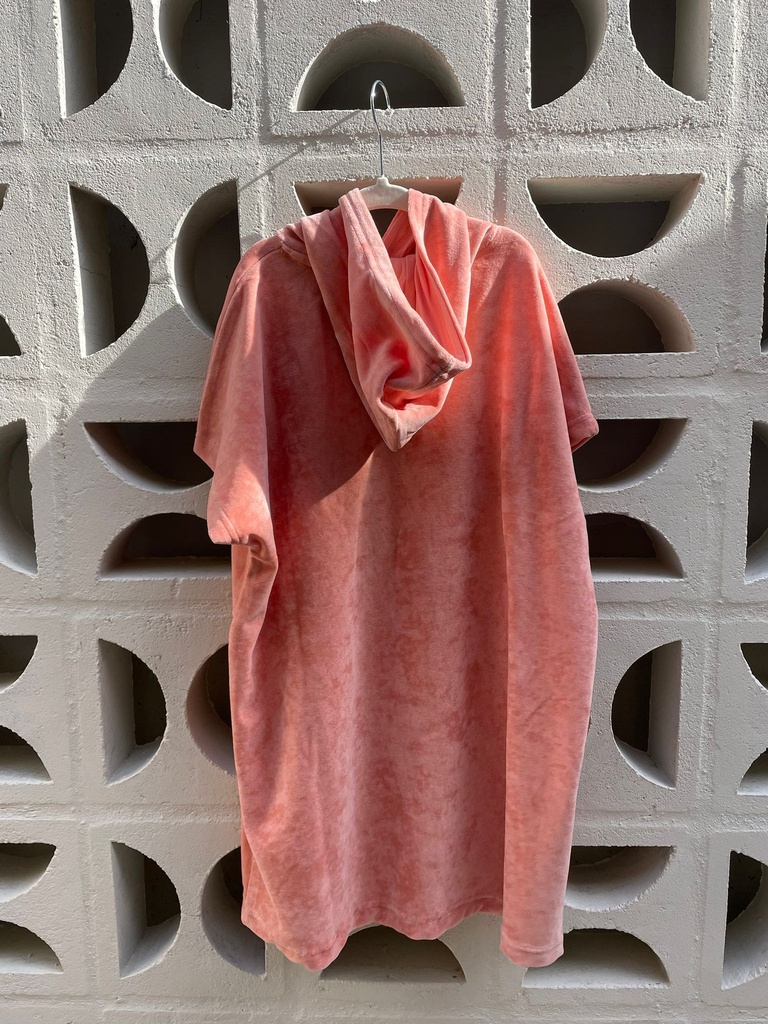 Poncho Beige/Rosa 1-2Y Peekaboo