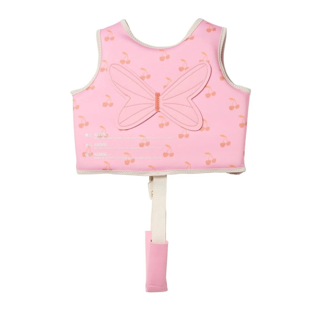 Chaleco Flotador 2-3Y Cotton Candy Cherry Sunnylife