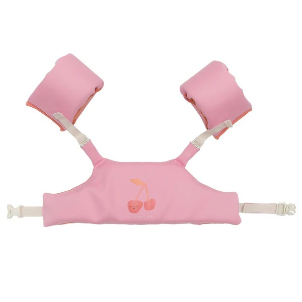 Floatie Jacket 3-6 Cotton Candy Cherry Sunnylife