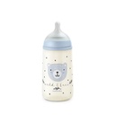 Biberón 270Ml Fisio. 3-6M Flujo M - Bears Azul Suavinex