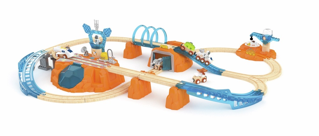 Pista de Tren - Exploración a Marte Hape