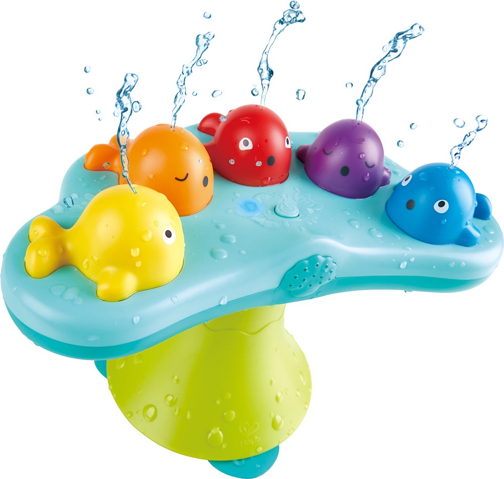 Fuente musical con ballenas Hape