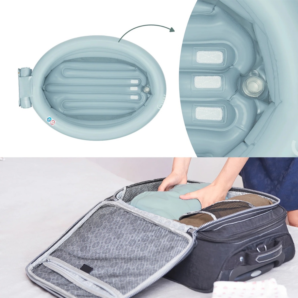 Bañito inflable con adaptador Babymoov