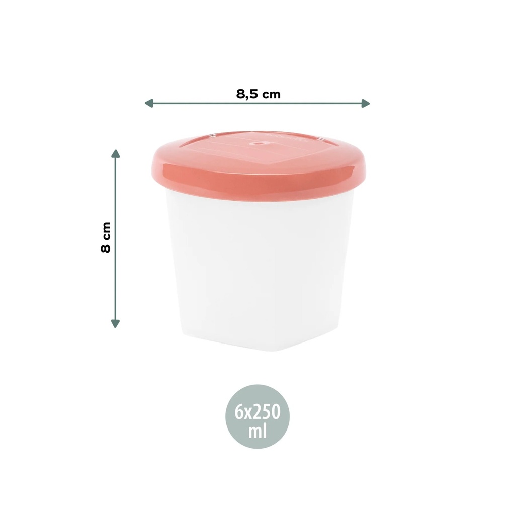 Biosourced Babybols 6 X 250ml Babymoov