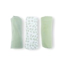 Pack x 3 Sabanitas Muselinas Lovely Mini Leaves