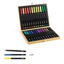 First brush pens box Design By Djeco