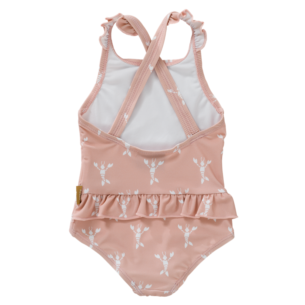 Swim UV Tanksuit girls Lobster Cameo Rose 3-4Y Fresk