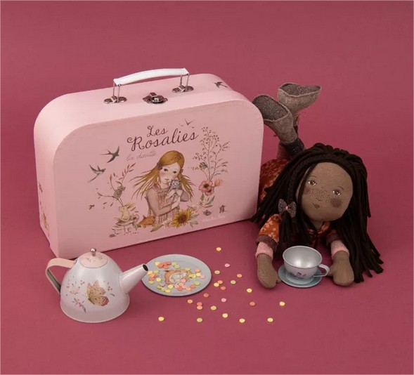 Tea Set (14 Pcs) Les Rosalies Moulin Roty