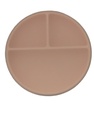 Plato con divisiones y tapa rosado Storki