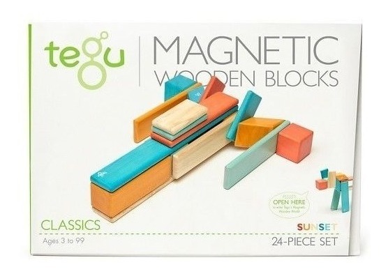 24-Piece Set In Sunset Tegu