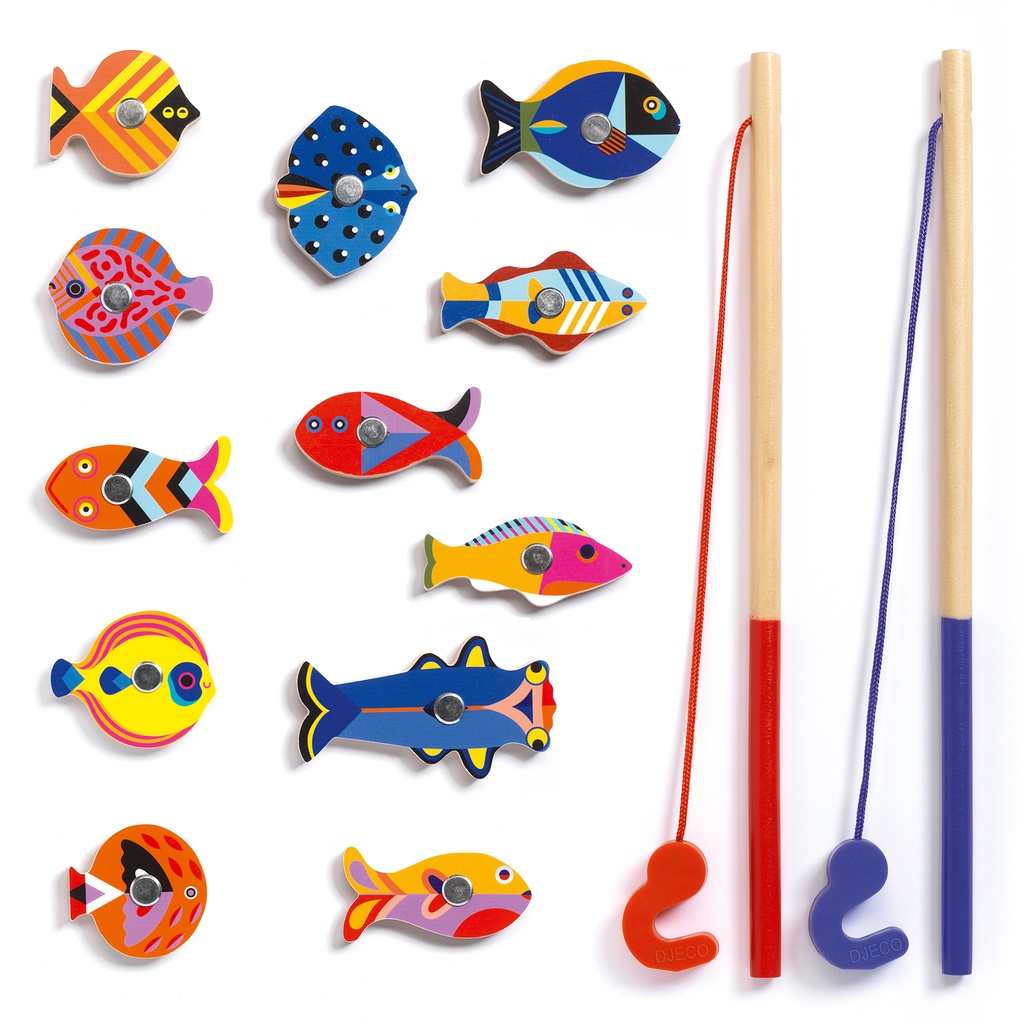 Magnetics Fishing Games
 - Fishing Graphic- Fsc 100% Djeco