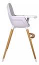 Silla de comer en madera Trona OLMITOS