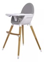 Silla de comer en madera Trona OLMITOS