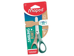 Tijera Vivo 12cm - Smiling Planet Maped