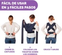 Boppy Comfyfit baby carrier Gray Chicco