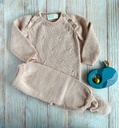 Set Nube tejido - rosa 0-3m Peekaboo