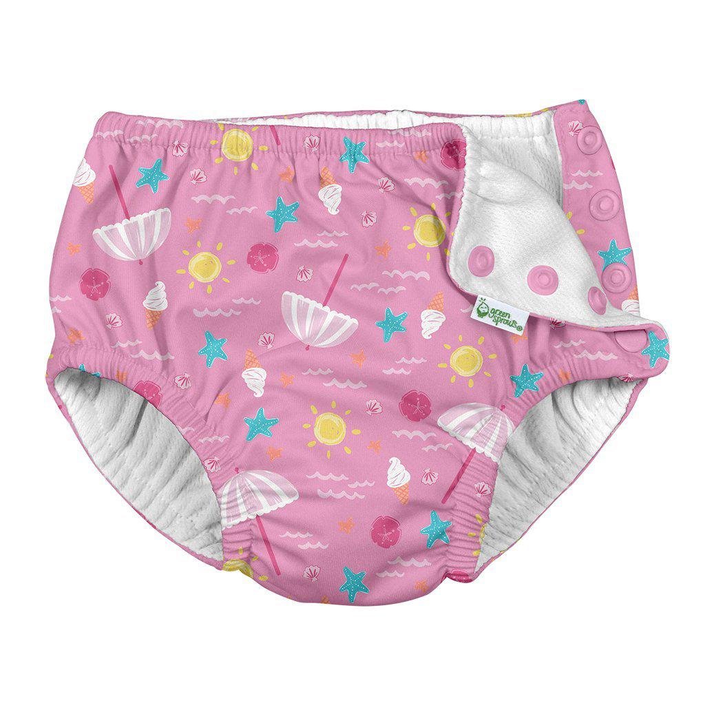 Bombacha de playa helado rosa 18m Iplay