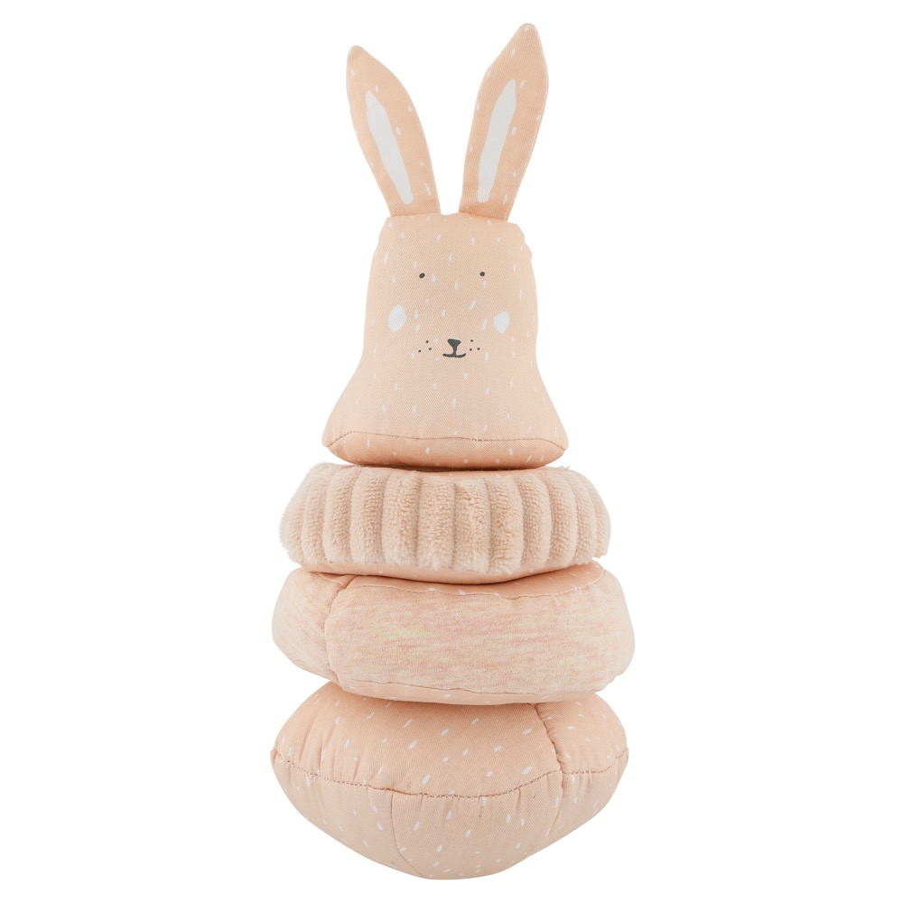 Wobbly Stacking Animal - Mrs Rabbit Trixie