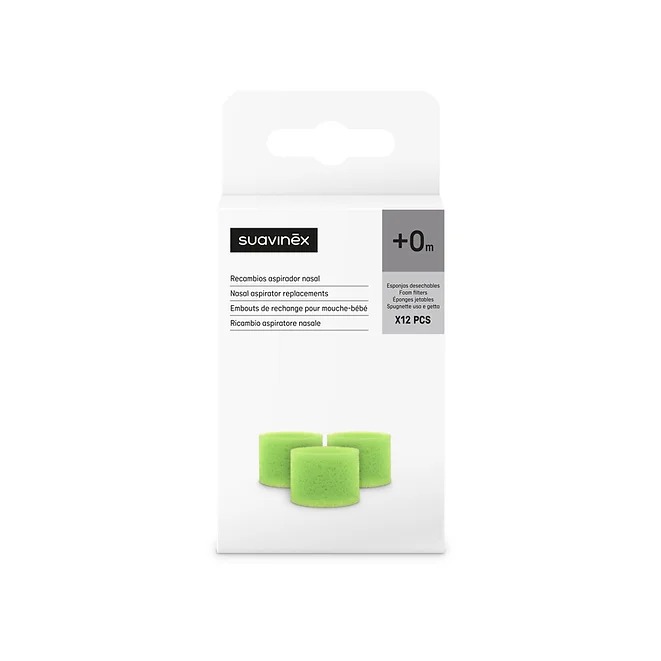 Recambio Aspirador Nasal x 12 (Version 2024) Suavinex