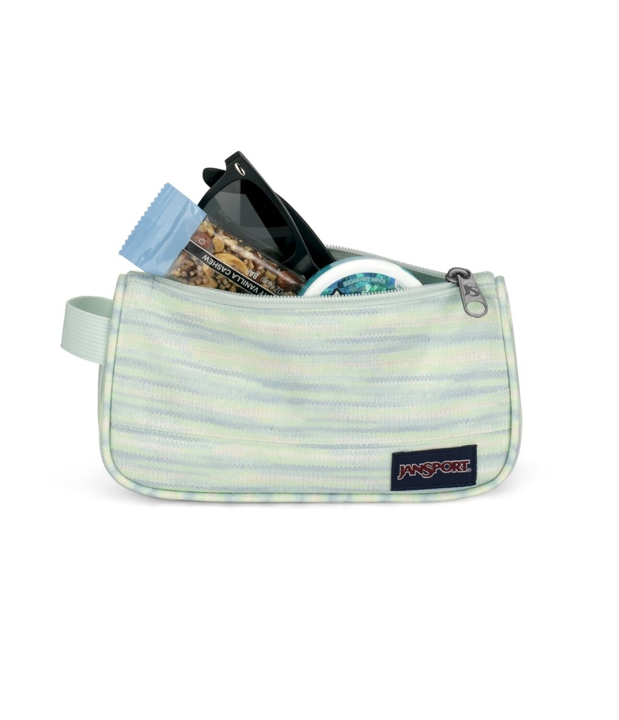 Cartuchera mediana 0.8L - Space Dye Fresh Mint Jansport