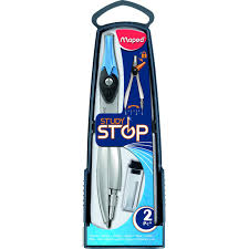 Compas Study Stop mina 2mm  - Celeste Maped