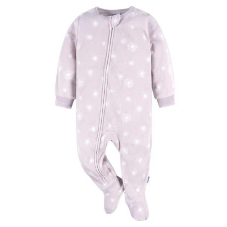 Enterito Con Pie - Girl Lila Soles 6-9M Gerber
