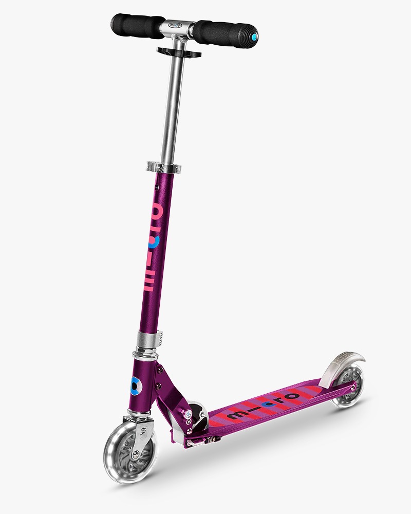Monopatin Sprite LED Sa0219 - Purpura Micro