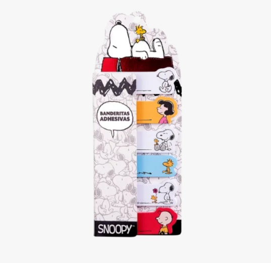 Banderitas autoadhesivas Snoopy Mooving