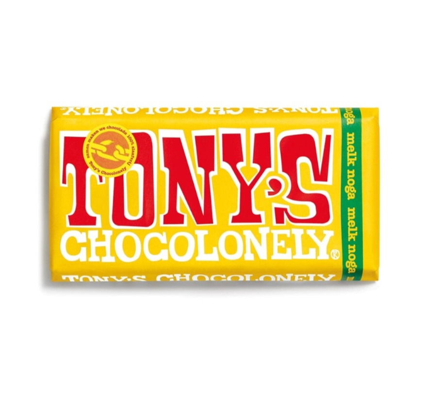 Chocolate con leche y turrón Tonys