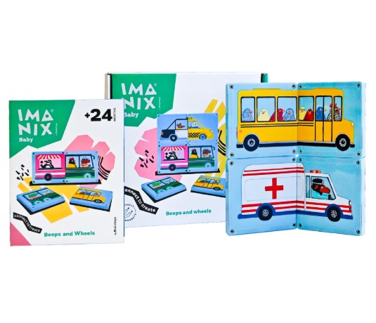 Imanix Beep and Wheels Braintoys