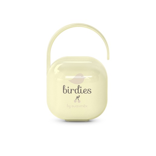 Portachupetes - Birdies Crema Suavinex