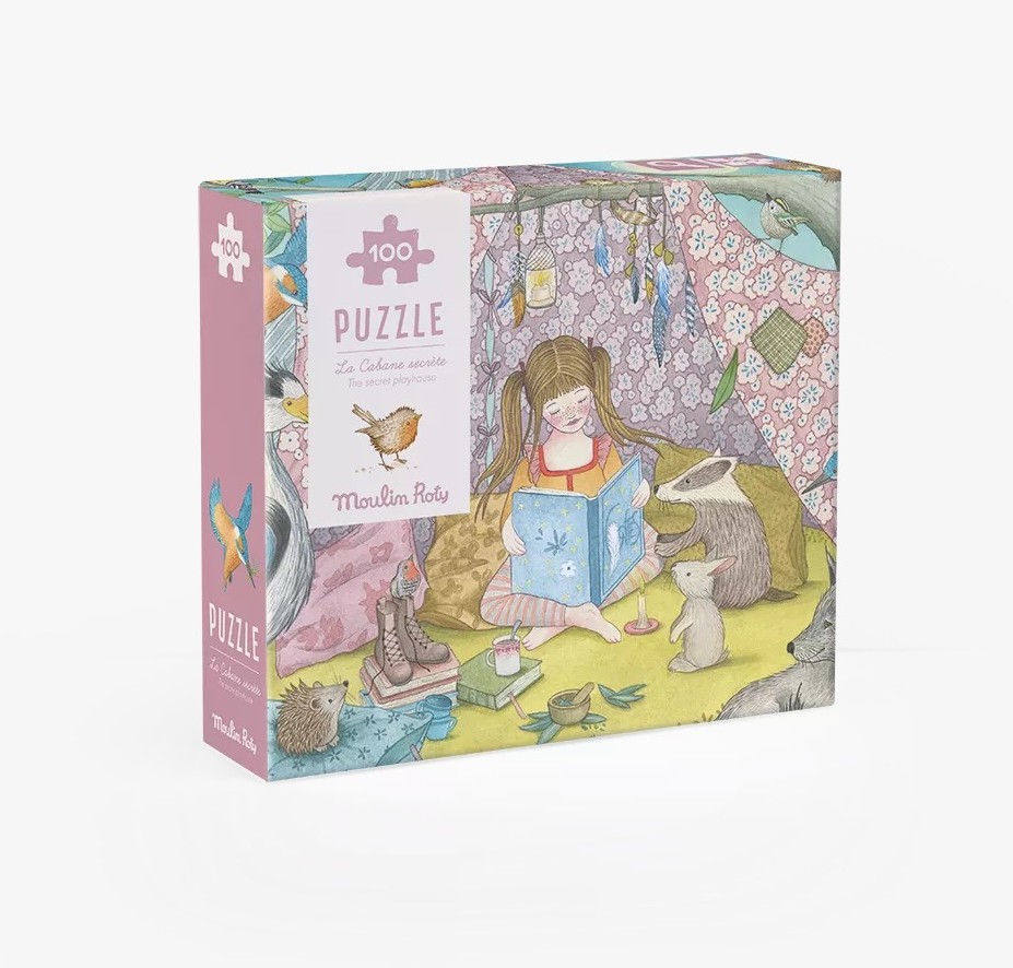Puzzle La Cabaña Secreta (100pz) Rosalies Moulin Roty