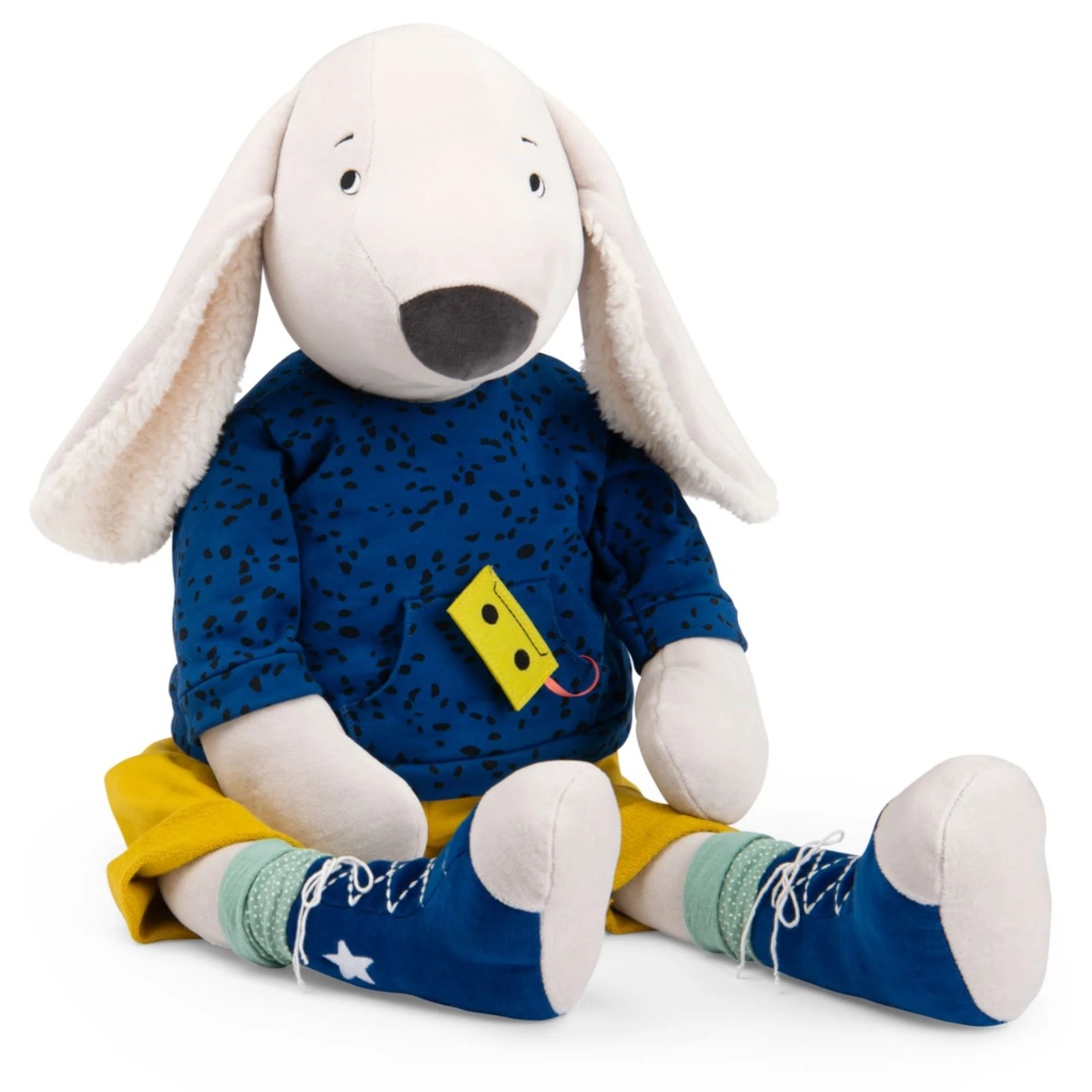Perro Pilou Gigante Puce &amp; Pilou Moulin Roty