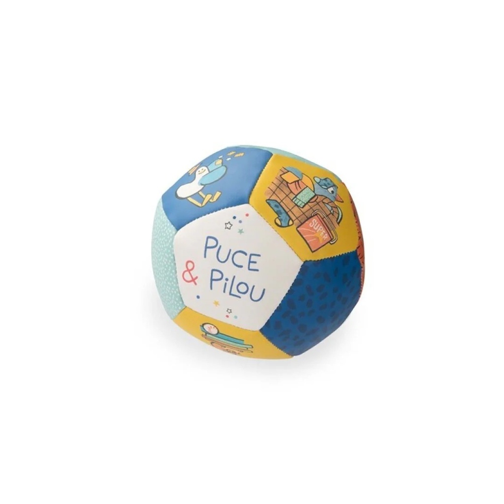 Pelota Suave Puce &amp; Pilou Moulin Roty